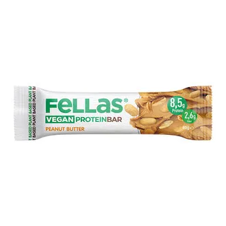 Fellas Vegan Protein Bar Yer Fıstığı Ezmeli 40 G