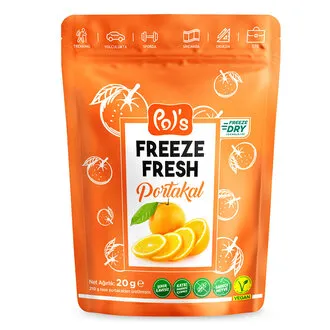Pol's Freeze Fresh Dilim Portakal 20 G