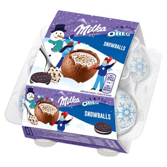 Milka Snow Balls Oreo 4 x 28 G