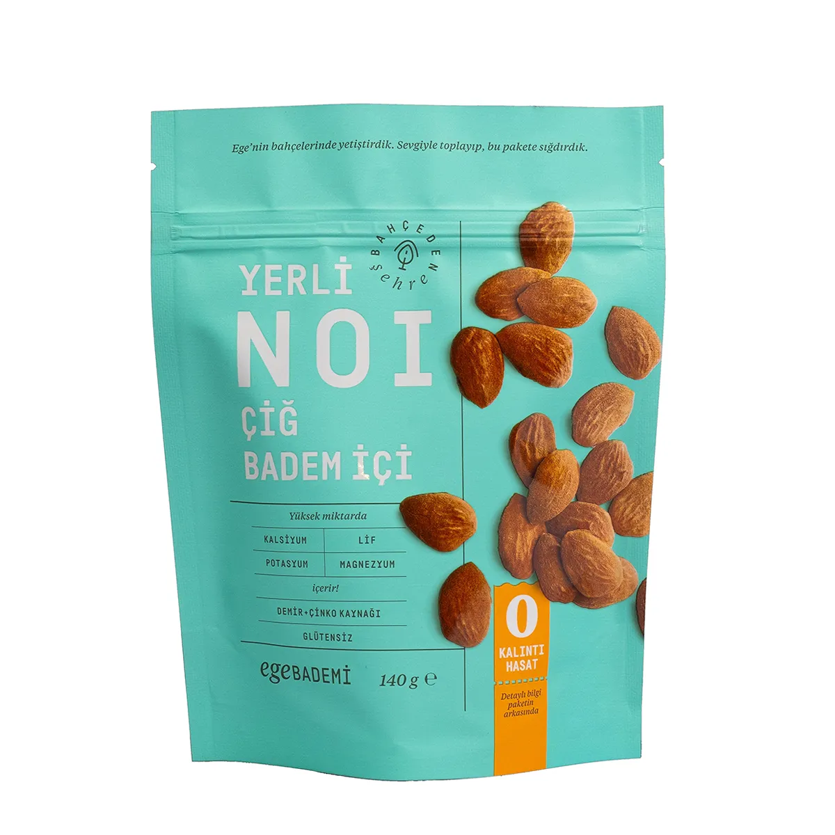 Noi Egebademi Çiğ Badem 140 G