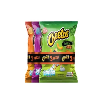 Cheetos 3'lü Paket Mısır Çerezi 60 G