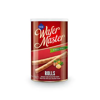 Çizmeci Time Fındıklı Wafer Master Teneke 250 G