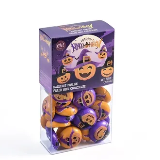 Elit Halloween Emoji Sütlü Çikolata Kutu 200 G