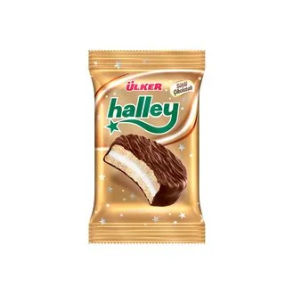 Halley Çikolata Kaplamalı Bisküvi 30 G