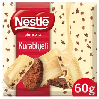 Nestle Kurabiyeli Beyaz Çikolata 60 G