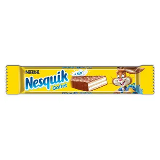 Nestle Nesquik Sütlü Çikolatalı Gofret 26.7 G