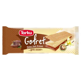 Torku Gofret Kakaolu Sade 142 G