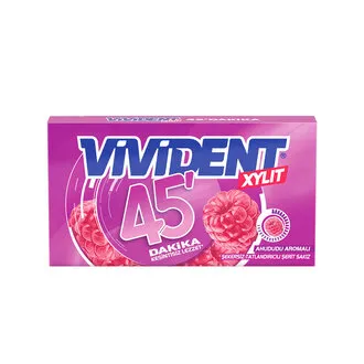 Vivident 45Dk Cüzdan Ahududu Aromalı Sakız 26 G