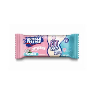 Muscle Station Hindistan Cevizli Vitaminli Bar 40 G