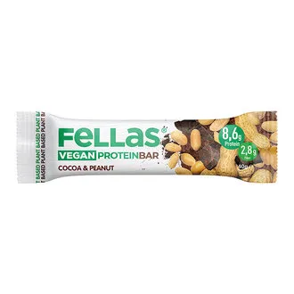Fellas Vegan Protein Bar Kakao & Yer Fıstığı 40 G