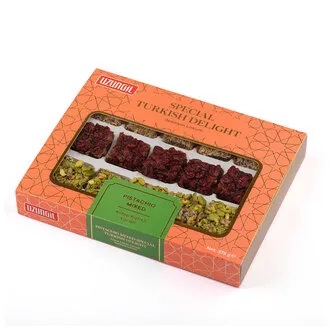 Uzungil Spesiyal Antep Fıstıklı Karışık Lokum 375G
