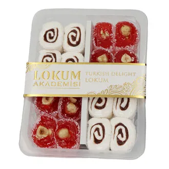 Lokum Akademisi Nar Aromalı Kakao Dolgulu Sultan Lokum 300 G