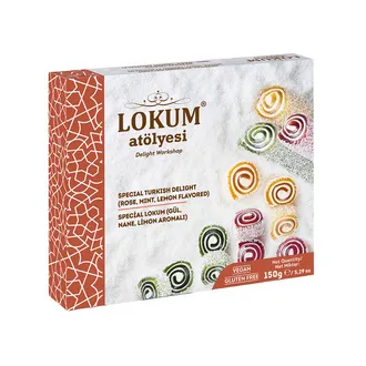 Lokum Atölyesi Special Lokum Gül Nane Limon Aromalı 150 G