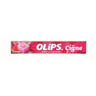Olips Çiğne Karpuz Aromalı Yumuşak Şekerleme 47 G
