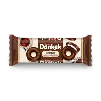 Ülker Dankek Donut Marshmallowlu Çikolatalı Kek 162 G