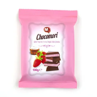 Migros Chocomori Çilekli Yoğurt Sütlü Çikolata 100 G