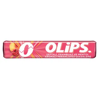 Olips Şeftali Frambuaz & Mentol Aromalı Şekerleme 28 G