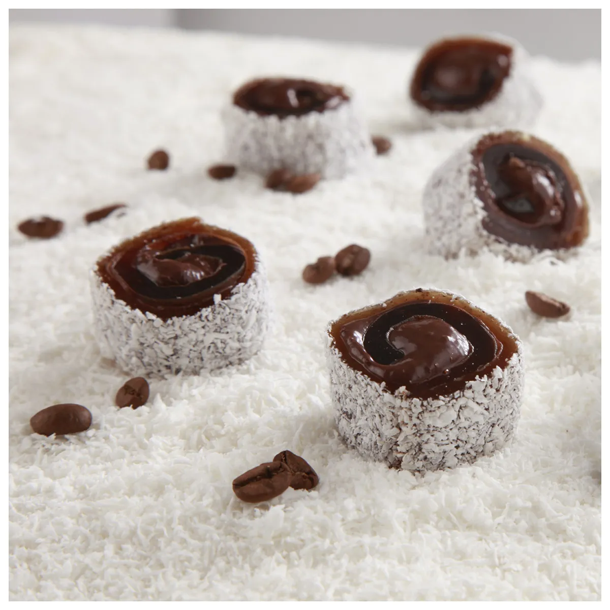 Türk Kahveli Çikolatalı Sarma Lokum Kg