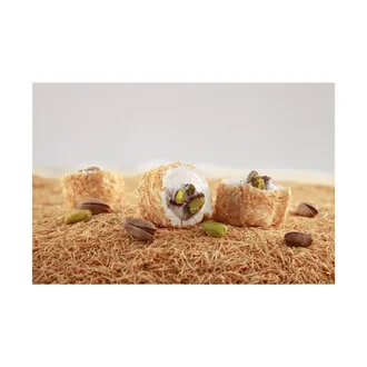 Sultan Kadayıflı Manda Kaymaklı Antep Fıstıklı Lokum Kg