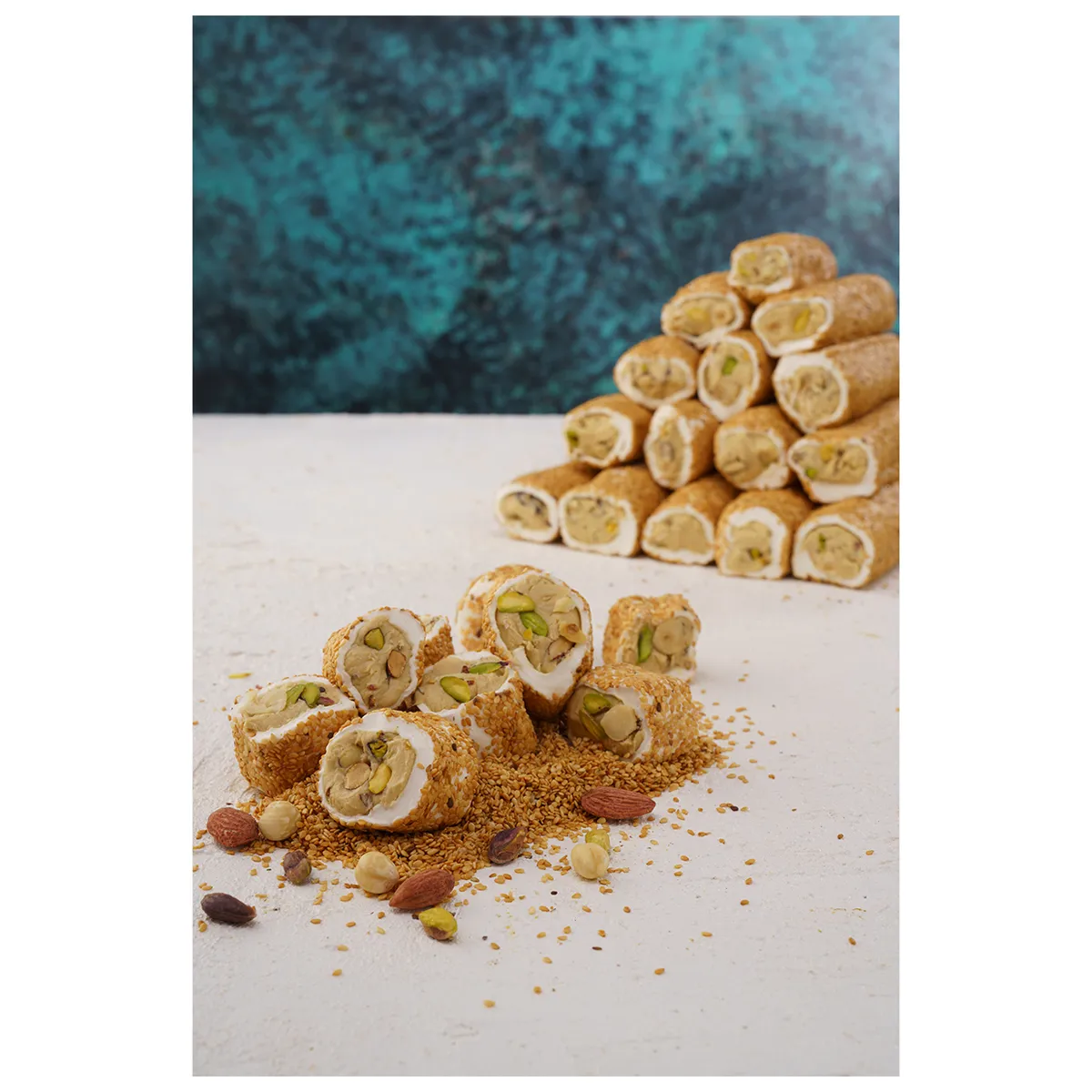 Hürrem Sultan Tahin Susam Antep Fıstık Fındık Badem Dolma Lokum Kg