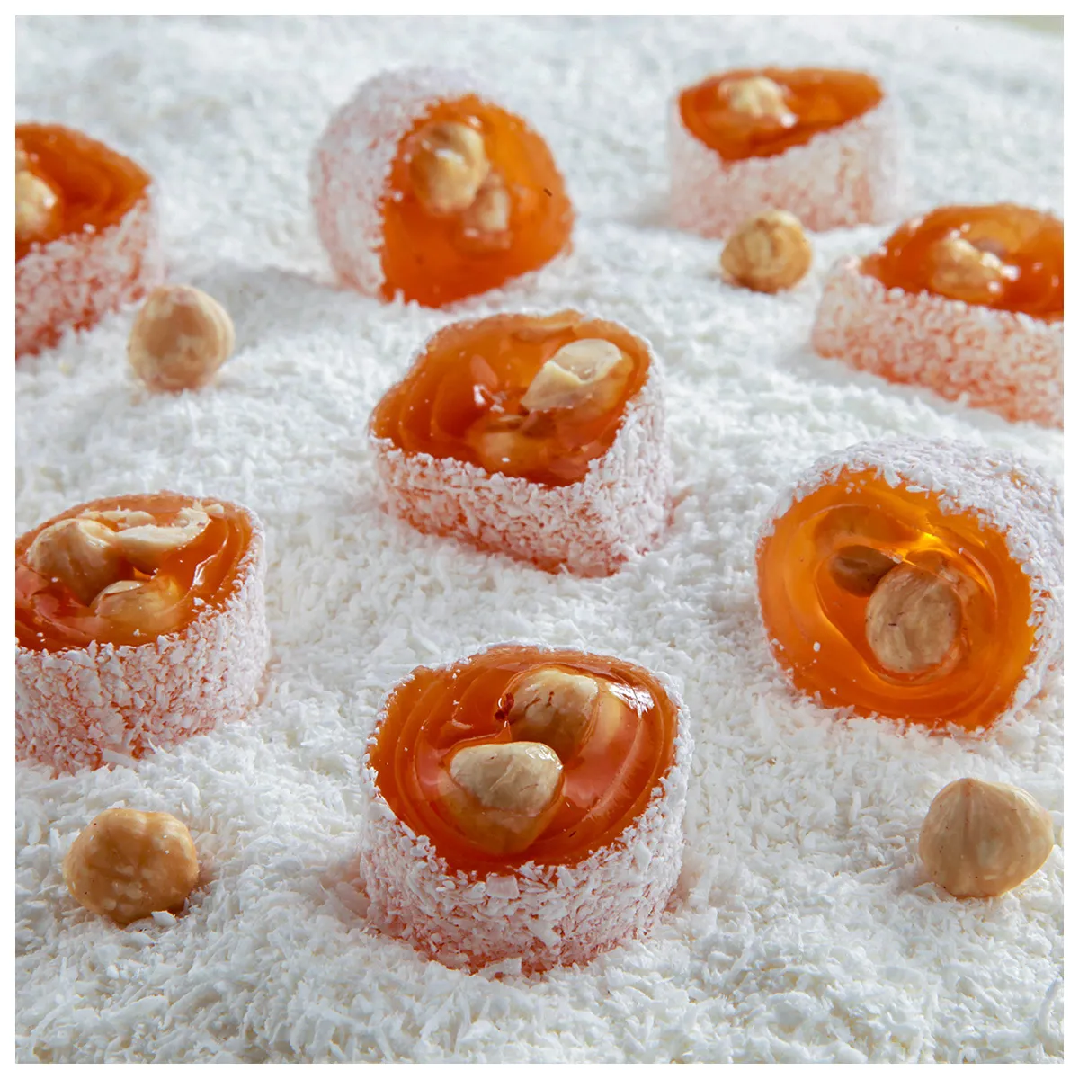 Klasik Fındıklı Sarma Lokum Kg