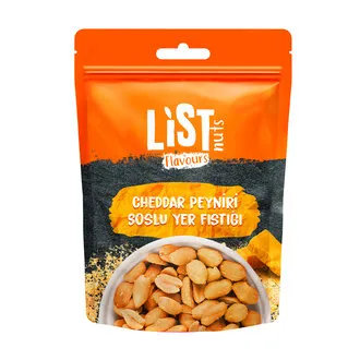 List Flavours Cheddar Peyniri Soslu Yer Fıstığı 110G