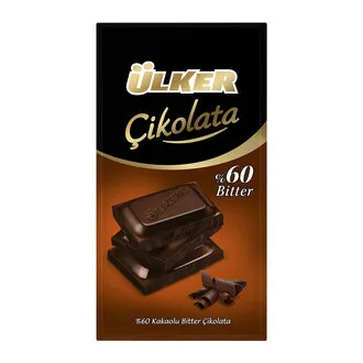 Ülker Tablet Çikolata Bitter 70 G
