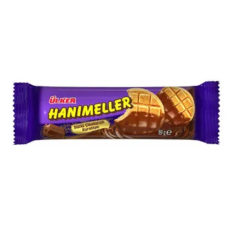 Ülker Hanımeller Sütlü Çikolatalı Kurabiye 89 G