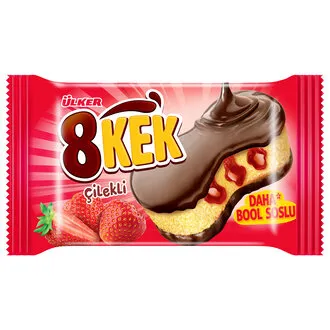 Ülker Dankek 8 Kek Çilekli 55 G