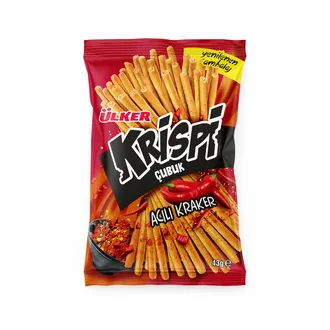 Ülker Krispi Acılı Çubuk Kraker 43 G