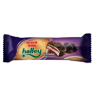 Ülker Halley Mini Karadutlu Sandviç Bisküvi 74 G