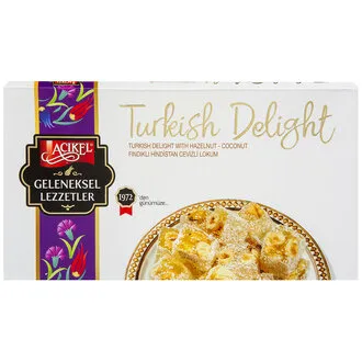 Açıkel Fındıklı Hindistan Cevizli Lokum 275 G