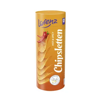 Lorenz Acı Baharat Aromalı Patates Cipsi 100 G