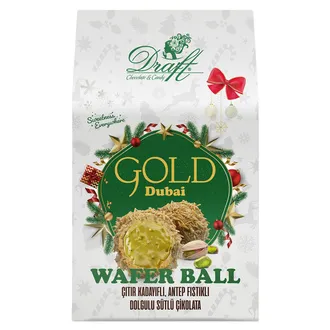 Draft Gold Dubai Kadayıflı Top Gofret 150 G