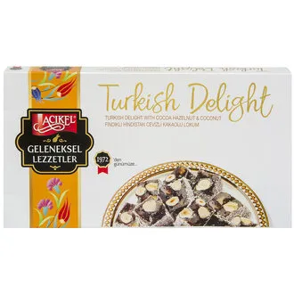 Açıkel Fındıklı Hindistan Cevizli Kakaolu Lokum 275 G