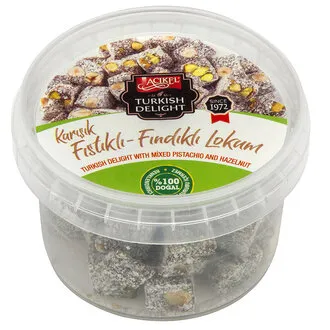 Açıkel Fındıklı & Fıstıklı Karışık Lokum 140 G