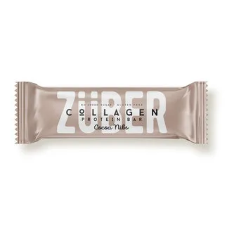 Züber Kakao Çekirdekli Kolajen Proteinli Bar 35 G