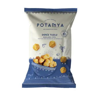 Potamya Deniz Tuzlu Baklagil Cipsi 50 G
