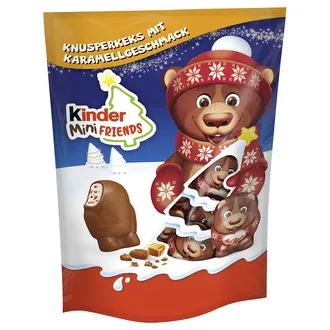 Kinder Mini Friends Bisküvi Parçalı Sütlü Çikolata 122 G