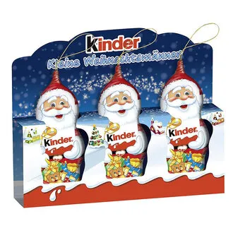 Kinder Minik Noel Baba Figürleri 3x15 G