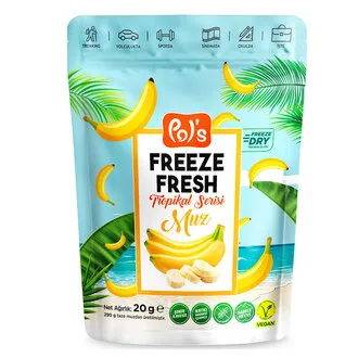 Pol's Freeze Fresh Tropikal Muz 20 G