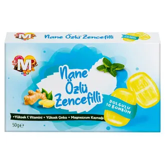 Migros Nane Özlü Zencefilli Dolgulu Bonbon 50 G