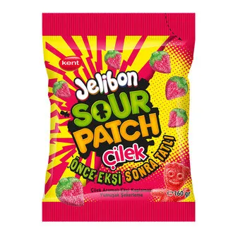 Jelibon Sour Patch Kids Strawberry 160 G