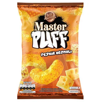 Master Puff Peynir Çeşnili Mısır Çerezi 90 G