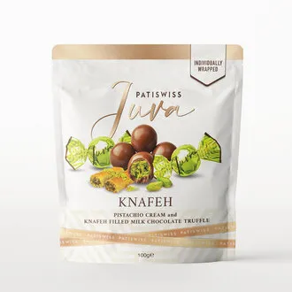 Patiswiss Antep Fıstıklı Krema & Künefe Dolgulu Sütlü Trüf 100 G