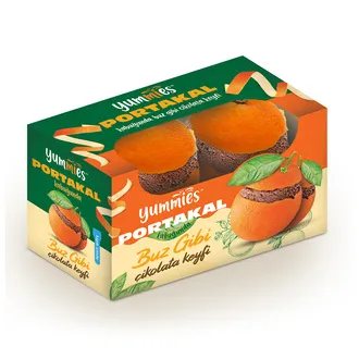 Yummies Portakal Kabuğunda Buz Gibi Çikolata Keyfi 230 Ml