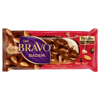Golf Bravo Belçika Çikolatalı Badem 100 Ml