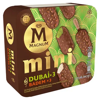 Magnum Mini Dubai & Badem 6'lı 337.5 Ml