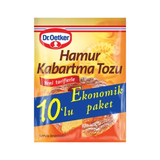 Dr.Oetker Hamur Kabartma Tozu 10'lu Paket 100 G