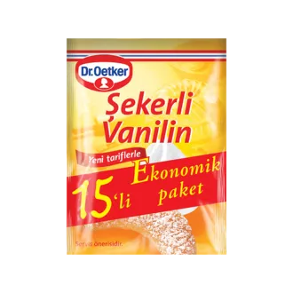 Dr.Oetker Şekerli Vanilin 15'li Paket 75 G